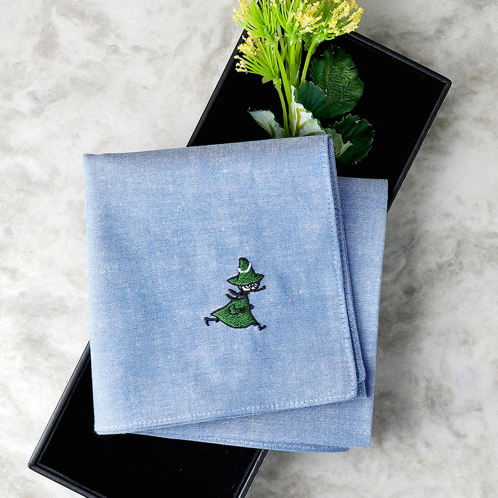 ワンポイントが可愛い♪刺繍ハンカチ | ムーミン公式サイト
