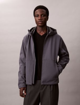 Hooded Softshell Zip Jacket | Calvin Klein