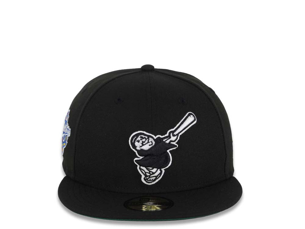 San Diego Padres New Era MLB 59FIFTY 5950 Fitted Cap Hat Black