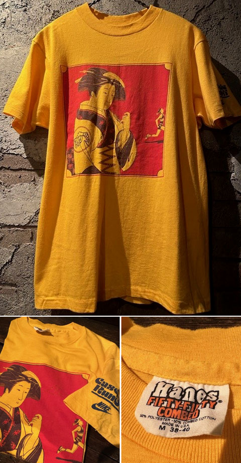 1980's “ NIKE（ナイキ） / Hanesタグ ” “ 浮世絵（芸者） / CASCADE