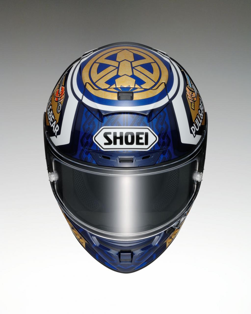 SHOEI X-Fourteen|M・マルケスのレプリカヘルメットは「祭」がドーン