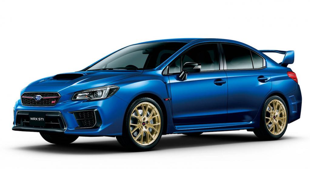 スバルWRX STI ：555台限定の「WRX STI EJ20 Final Edition」で