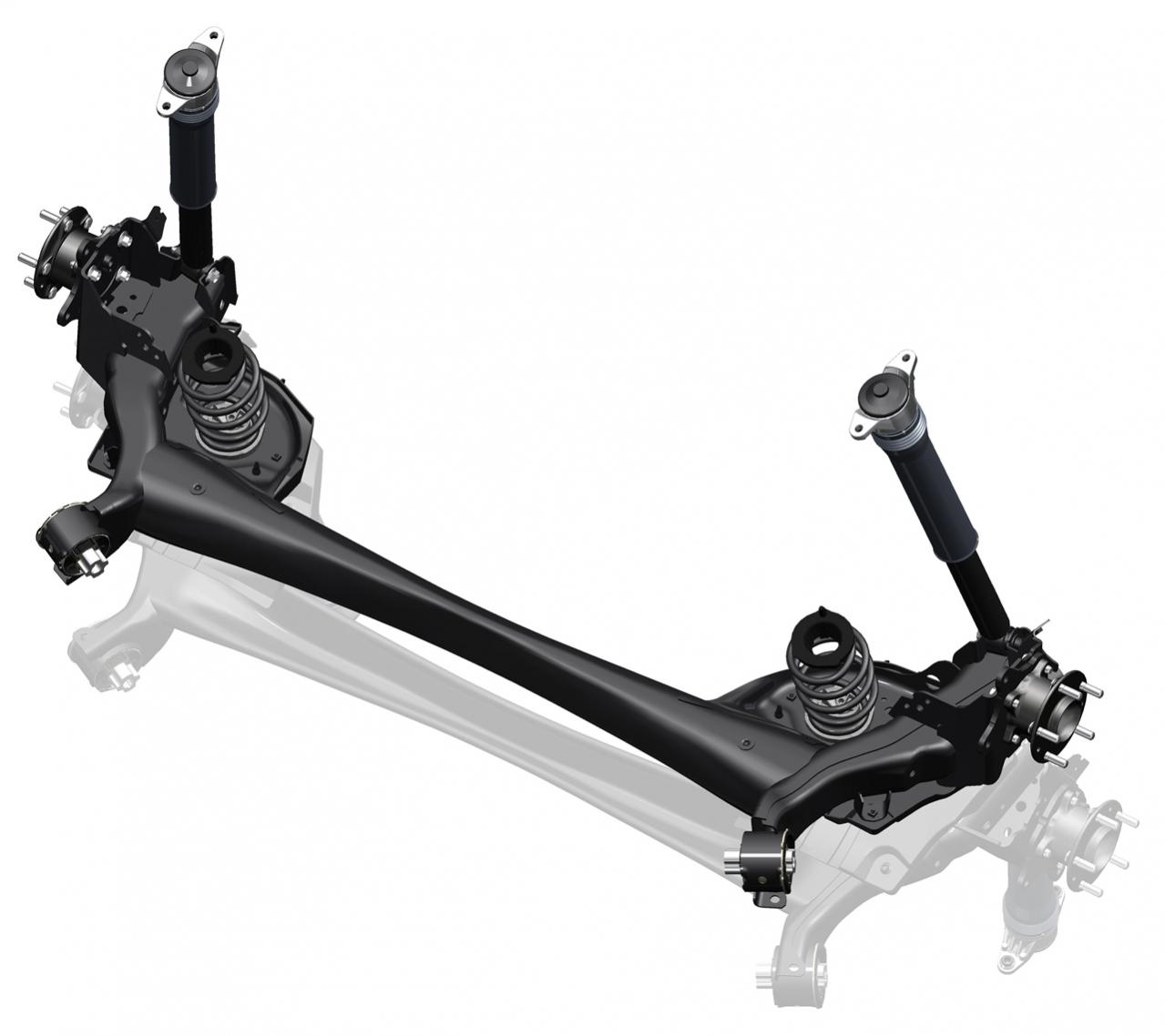 マツダ3／CX-30／MX-30に採用の「新構造トーションビームアクスル」が