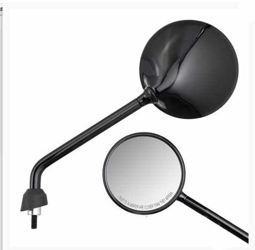 Vespa純正 ラウンドミラー BK | Vespa（ベスパ）の事なら SCSウェブストア