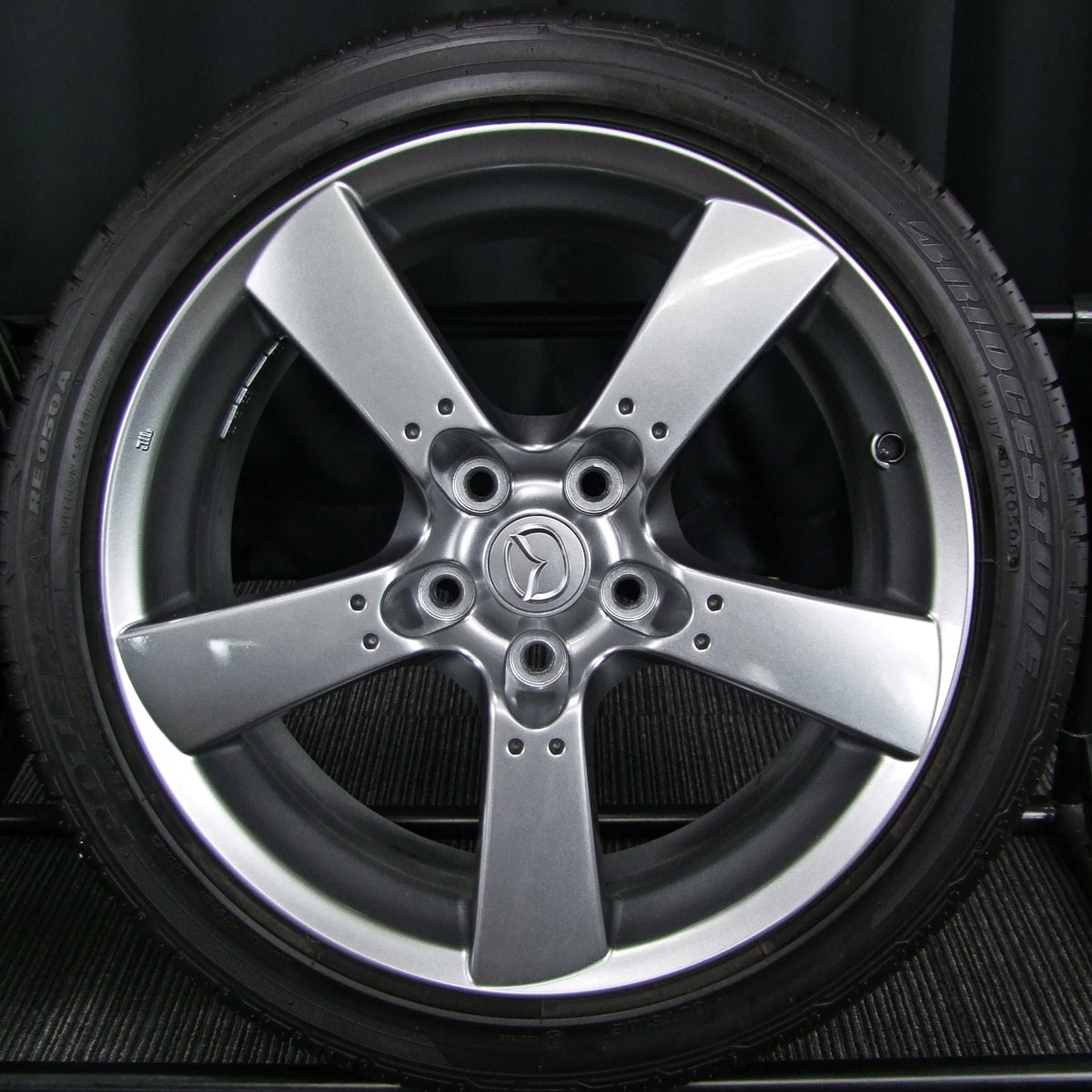 MAZDA (マツダ) RX-8 純正 18×8J(+50)PCD114.3-5H リメイク ダーク