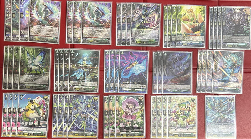 ヴァンガード レヴィドラス デッキ 54枚 鱗粉 10枚 ヴァンガード