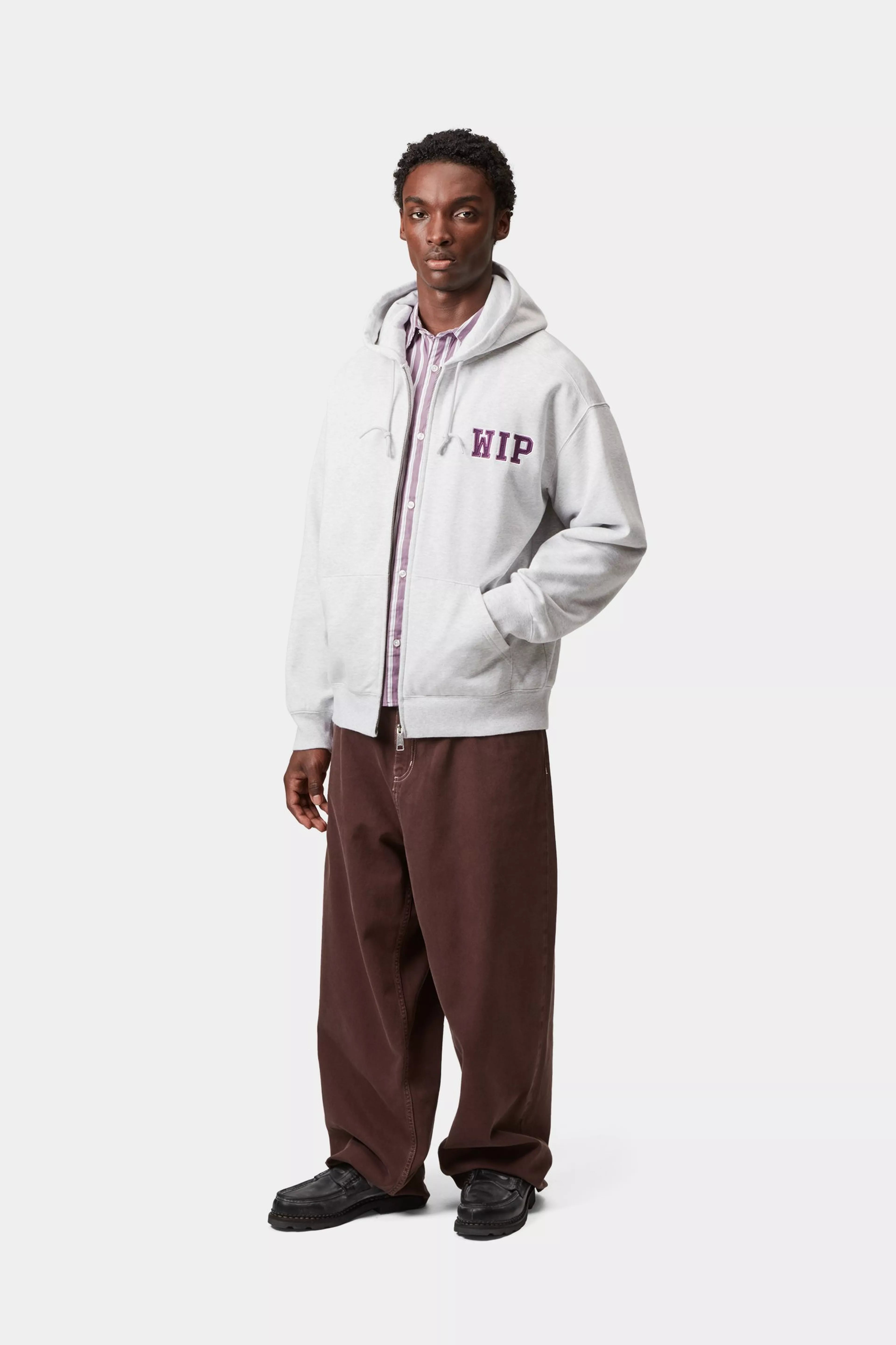 フーデッドミニWIPスウェットジャケット