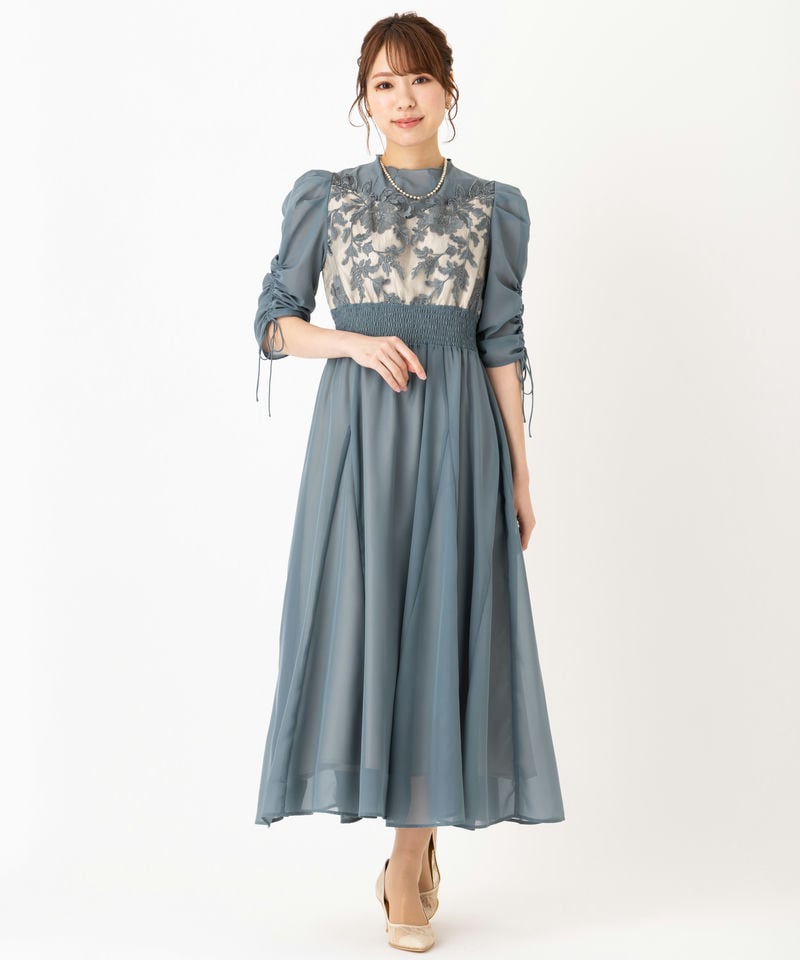 Dorry Doll ドリードール フラワーレース×オーガンジードレス その他 x