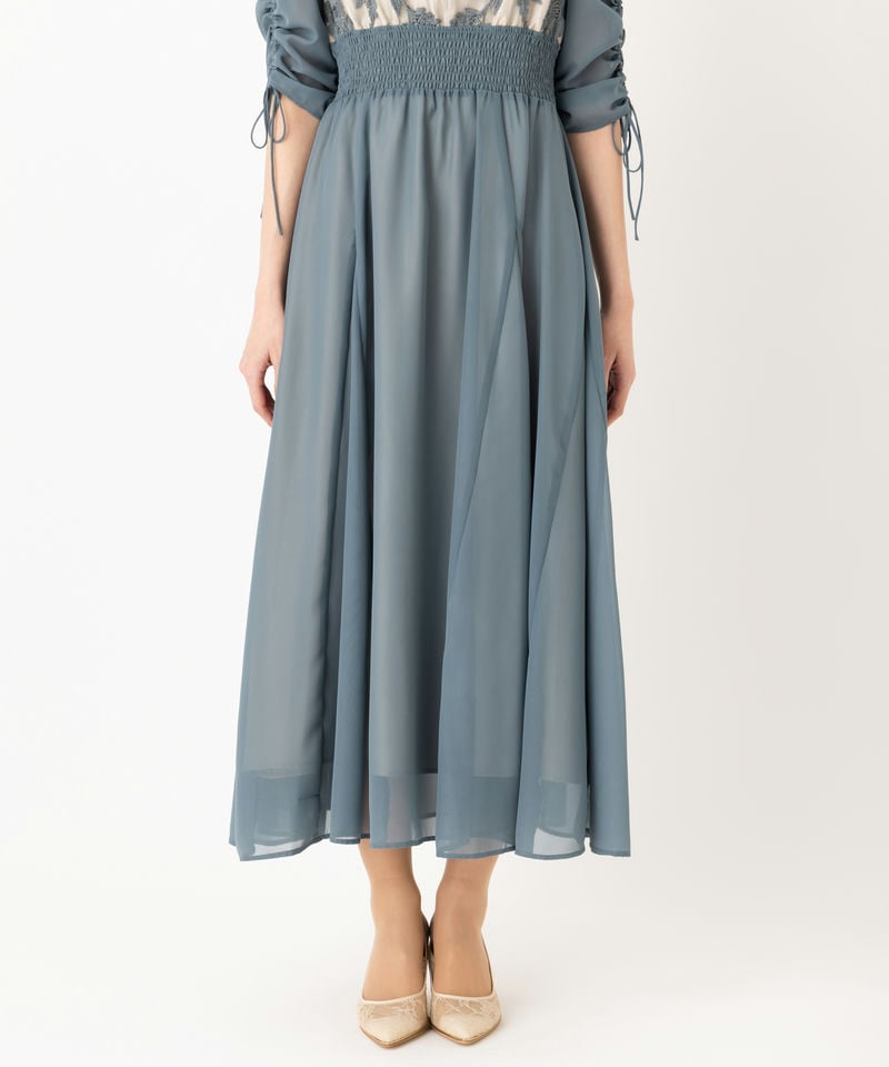 Dorry Doll ドリードール フラワーレース×オーガンジードレス その他 x