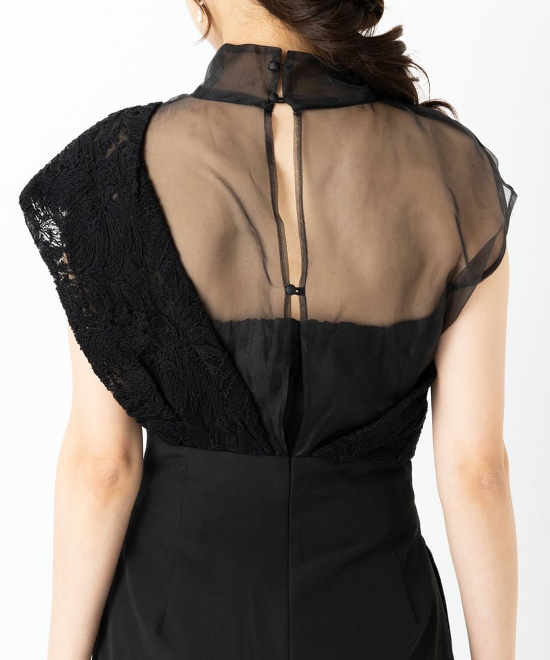 LAGUNAMOON ラグナムーン LADYエンブロイダリーツイストパンツドレス