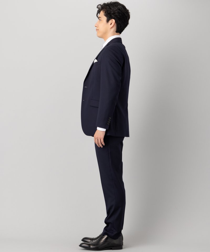 ORIHICA オリヒカ 【7点セット】シャドーストライプフォーマルスーツ