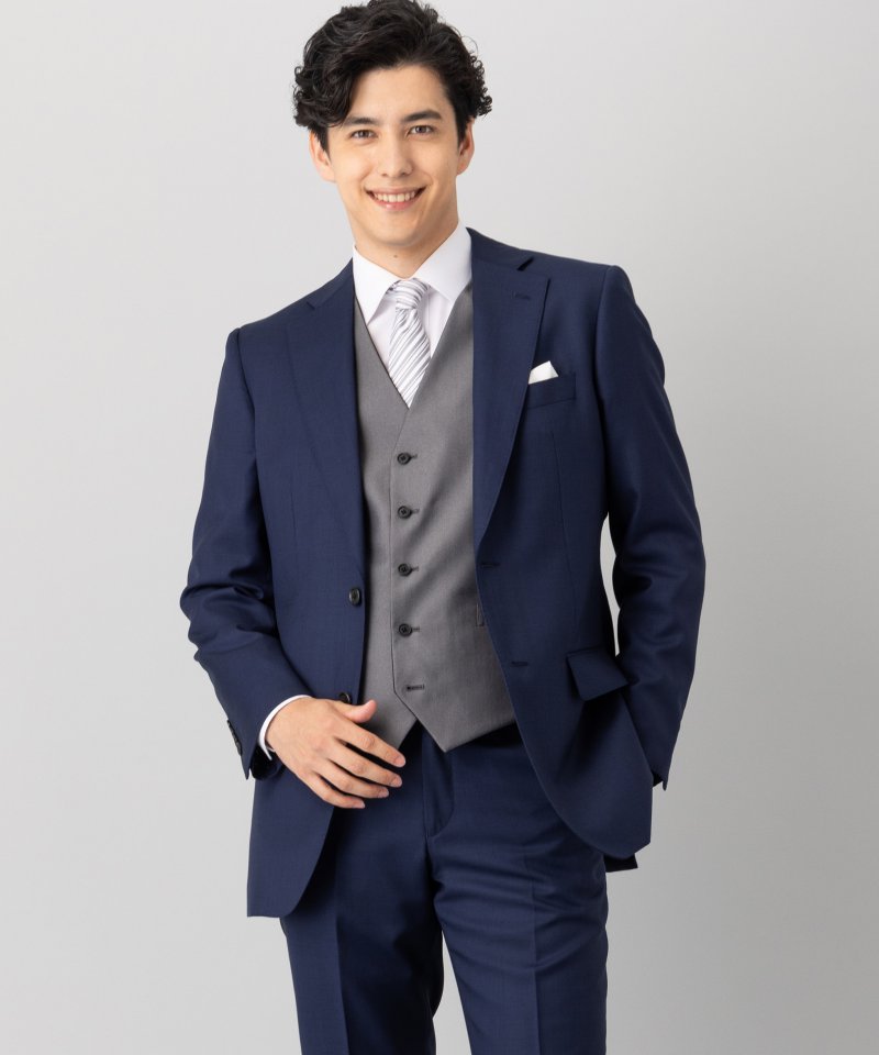 Select Shop 【7点セット】[CA02]カノニコ・チェック柄3ピーススーツ