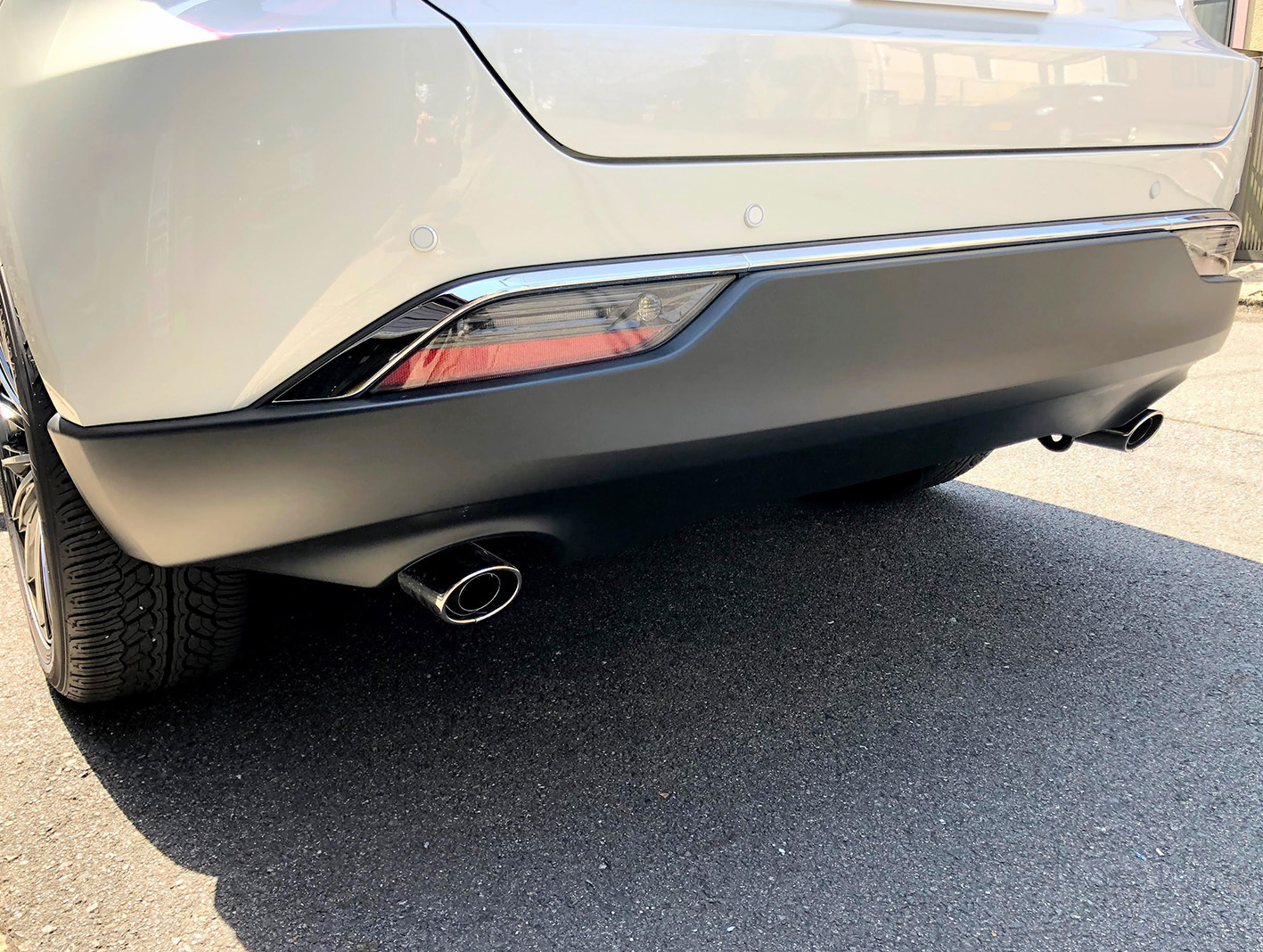 MODELLISTA（モデリスタ）トヨタ86用マフラーカッターを80ハリアーへ