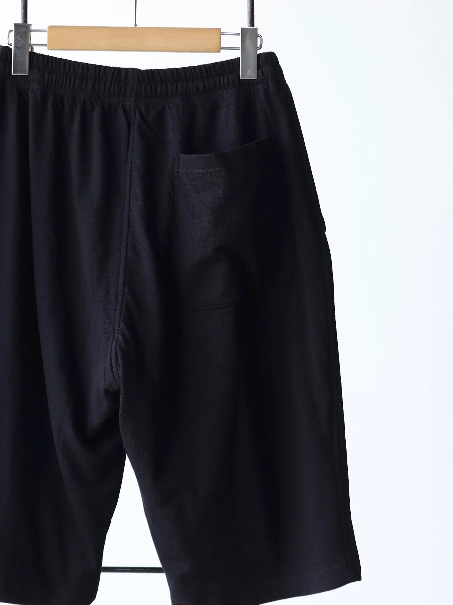 COMOLI コットンメッシュ ショーツ BLACK | CASANOVA&CO (カサノヴァ