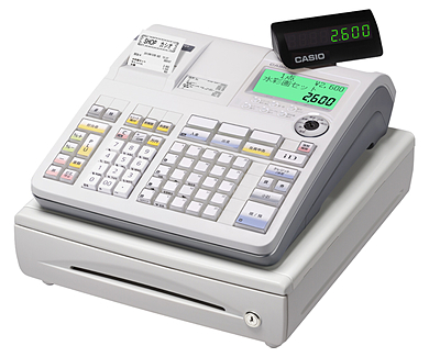 カシオレジスター TE-400 フル設定無料 PC連携売上管理 0808433 カシオ