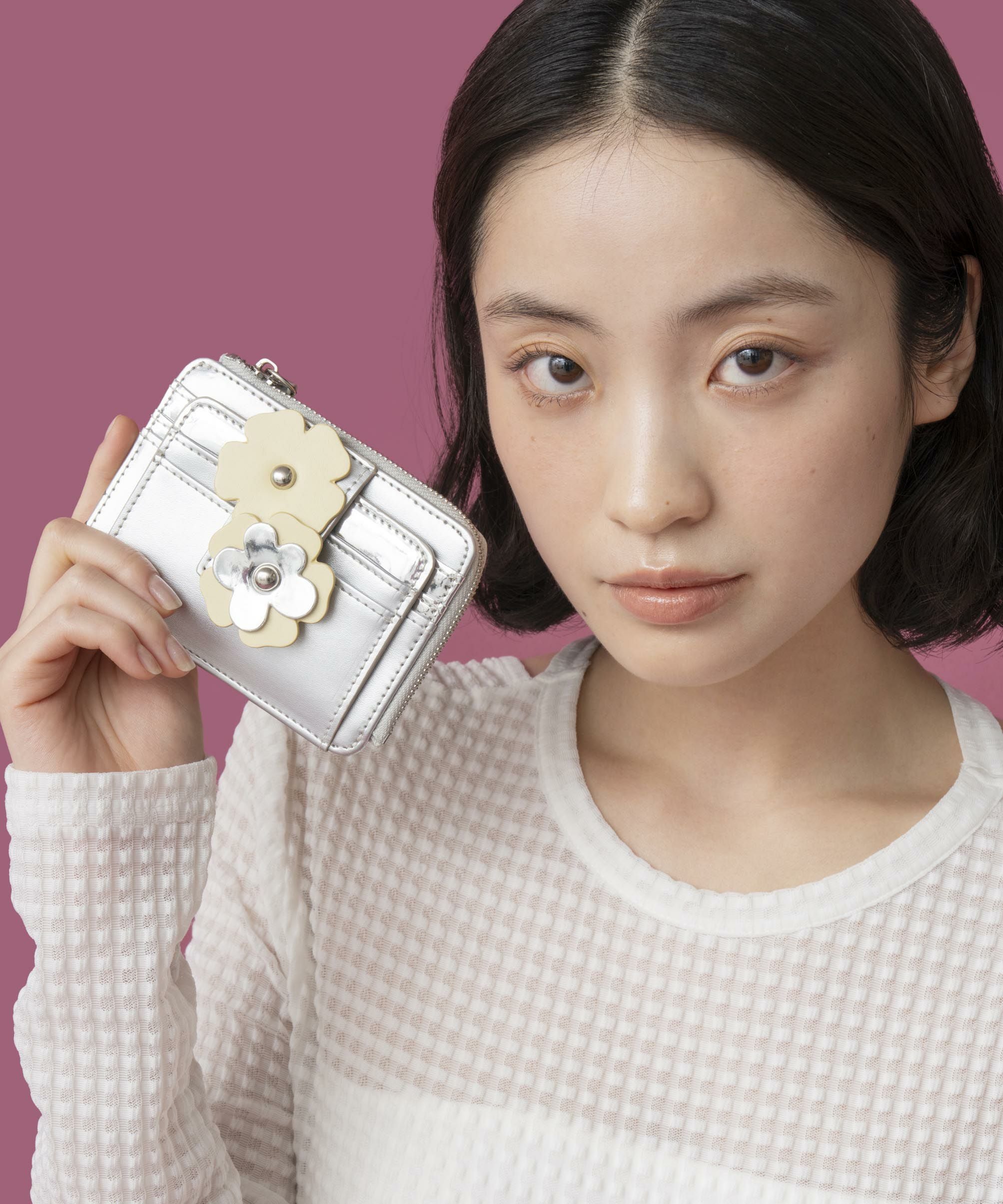 Casselini(キャセリーニ)フラワーモチーフカードケース | CASSELINI