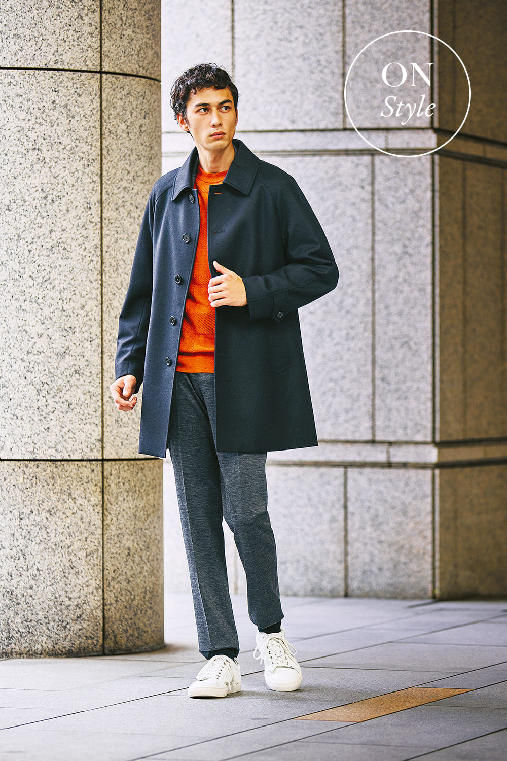 日経タブロイド版掲載ーvol.1 BASIC COATー｜BLACK LABEL CRESTBRIDGE