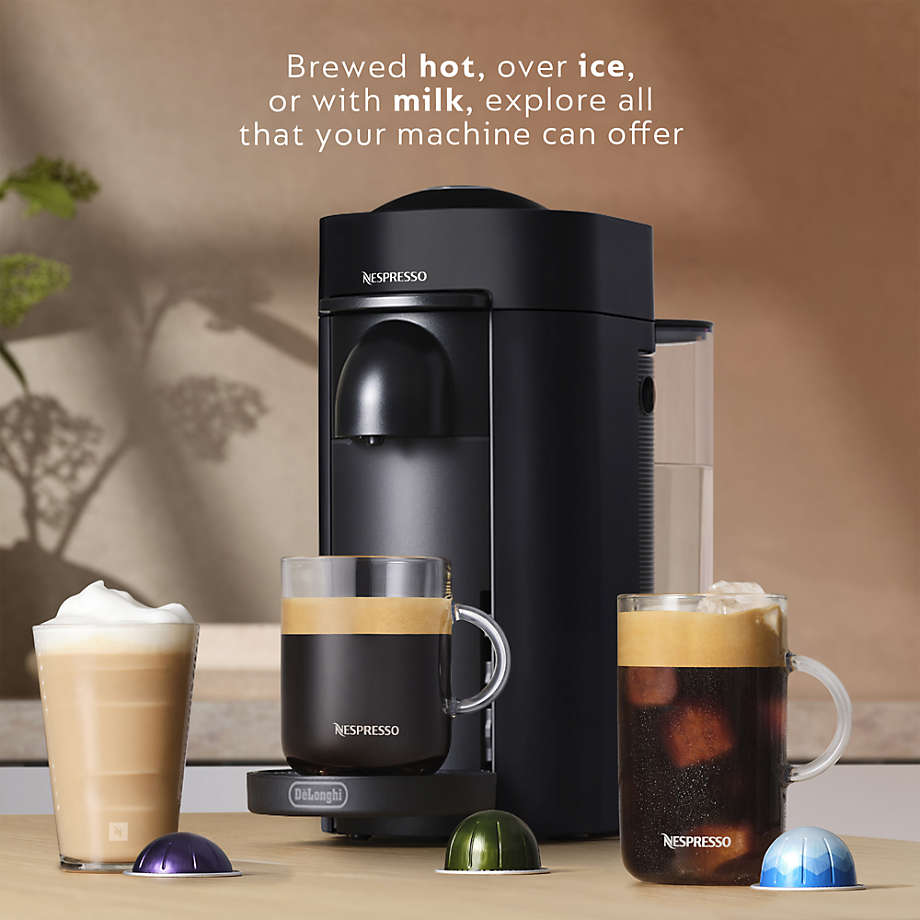 Nespresso by De'Longhi Matte Black VertuoPlus Coffee and Espresso