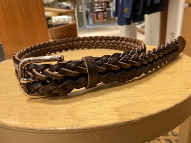 美品　ホワイトハウスコックス メッシュベルト　30インチ さらばホワイトハウスコックス！！147年の歴史に幕が下りる前に名作