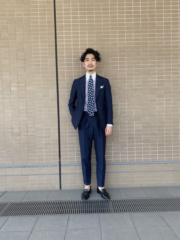 ネイビースーツってええな！！｜ビームス 梅田｜BEAMS