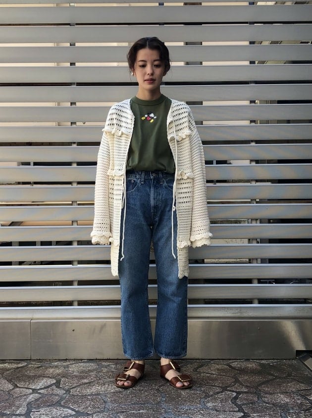 レトロ♡フリル♡ニットカーディガン｜ビームス 北千住｜BEAMS