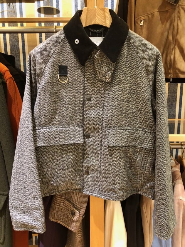 Barbour」モノトーンカラーがモダンに映えるSPEYモデル入荷しました