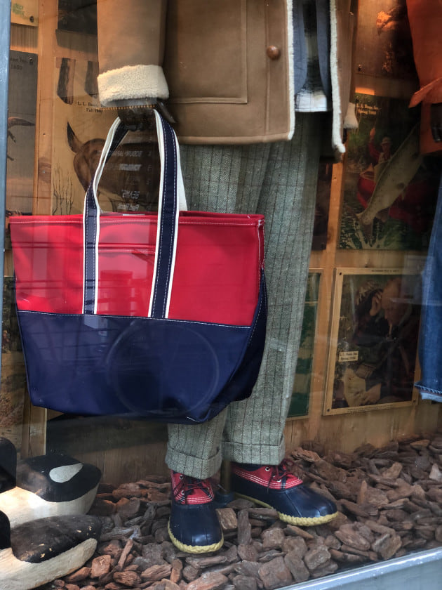 L.L.Bean × BEAMS トート