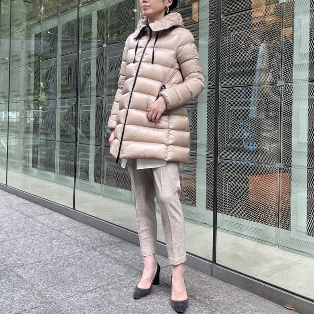 盛れる！人気モデルMONCLERのSUYEN☆｜ビームス ハウス 丸の内｜BEAMS