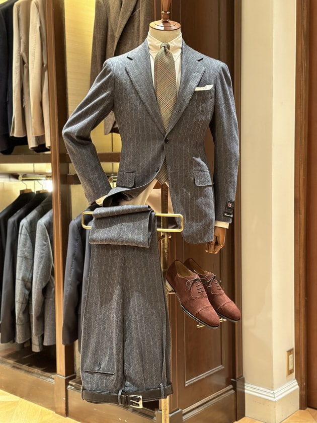 BEAMS F＞チェークストライプスーツ｜ビームス ハウス 六本木｜BEAMS