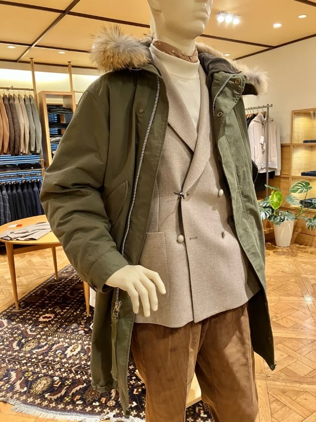 AUBERGE x Brilla per il gusto〉男の揺るぎない定番の第三弾！モッズ