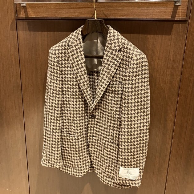 BEAMS F＞EASY ハウンドトゥースジャケット｜ビームス 立川｜BEAMS