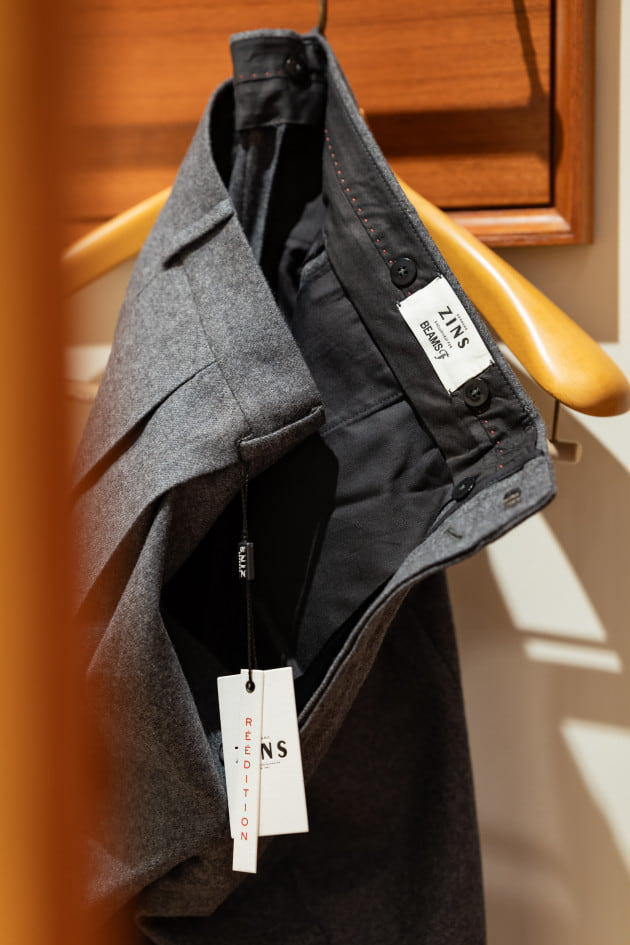 BERNARD ZINS＞ワイドヘビーフランネルスラックス｜ビームス ライフ