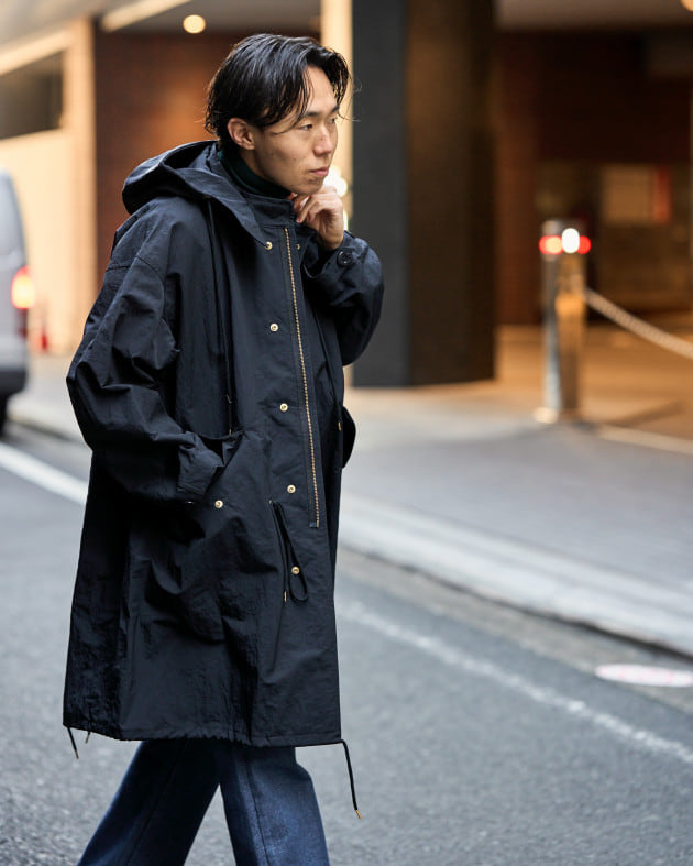 tangent モッズコート PHILL / フィル タスランナイロン Tangent〉気に