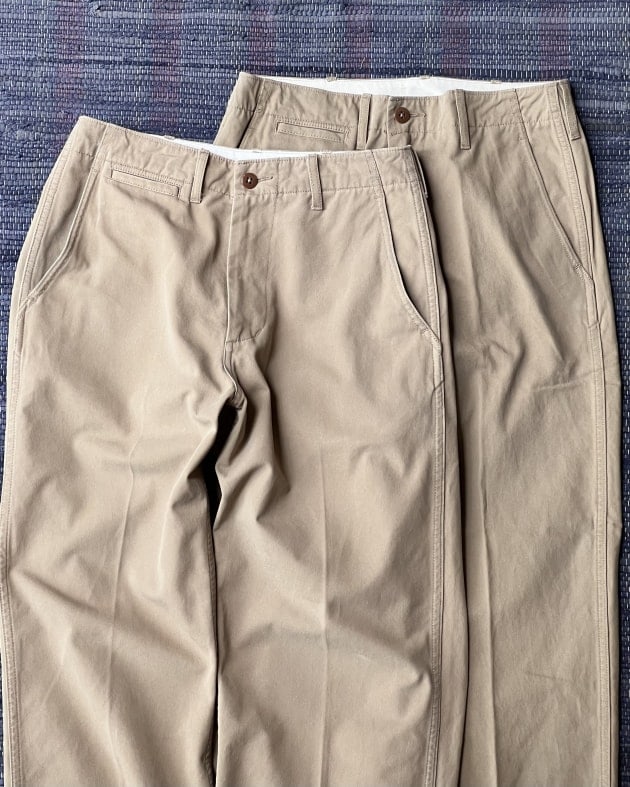 ニューカマーと愛用のチノトラウザーのご紹介｜ビームス プラス 原宿