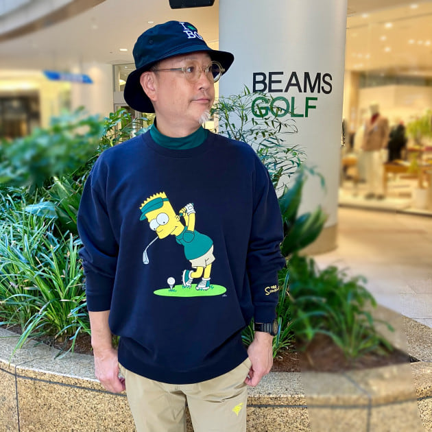 必見【EXCLUSIVE】The Simpsons アイテム紹介｜ビームス ゴルフ なんば
