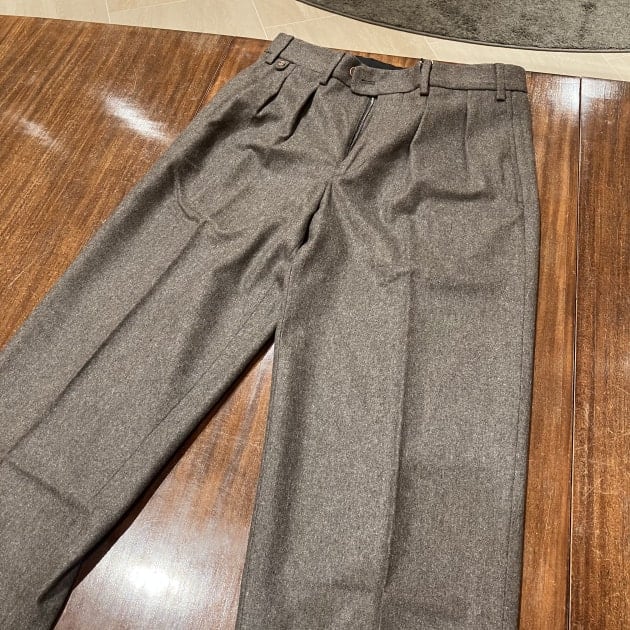 SALE ITEM】＜ATELIER ZINS＞フランネルワイドスラックス｜ビームス