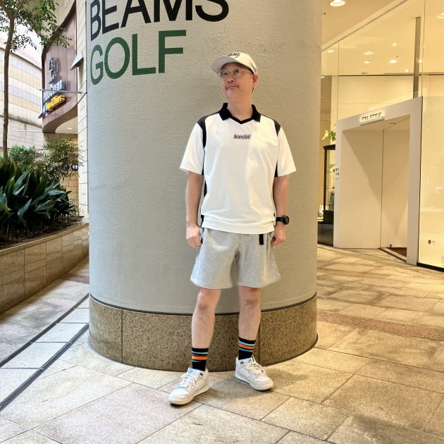 別注】Gramicci スウェットショートパンツ｜ビームス ゴルフ なんば