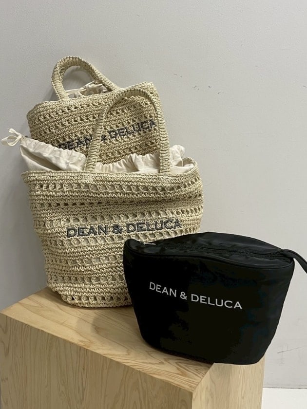 夏はクロッシェバスケットバッグ】『DEAN ＆ DELUCA × BEAMS COUTURE