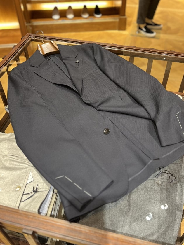 NAVY ホップサック。〈LARDINI〉｜ビームス ハウス 六本木｜BEAMS