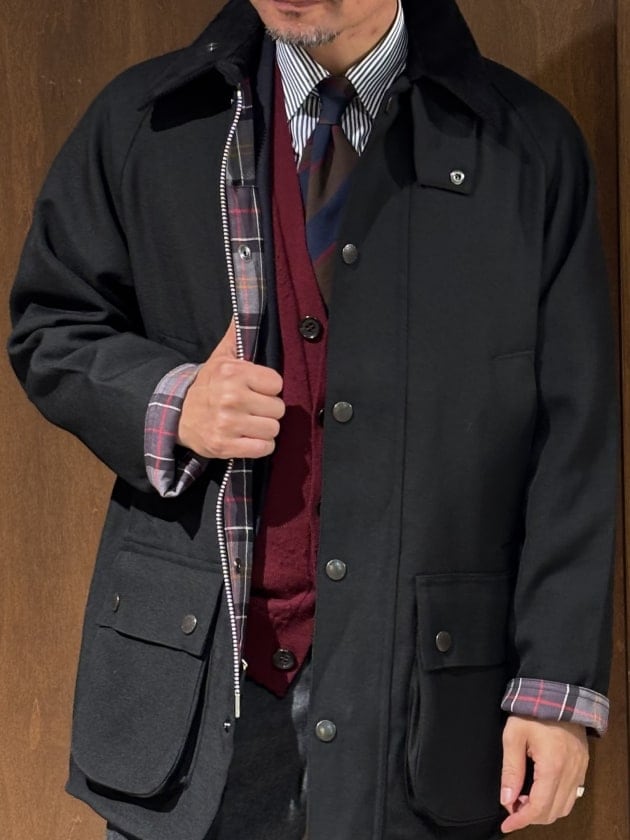 Barbour（バブアー）＞注目の別注モデル！WOOL BEDALE EX｜ビームス