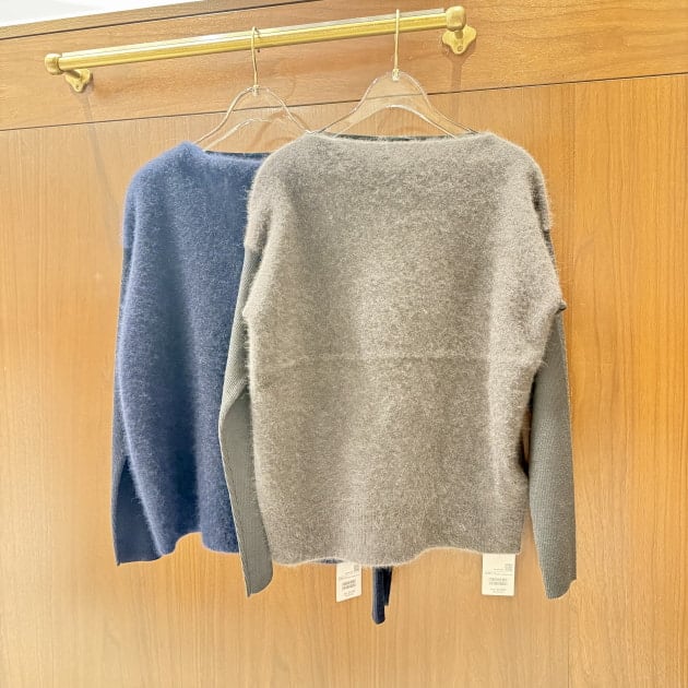 Demi-Luxe BEAMS】大人世代におすすめ「冬の主役ニット」3選！①