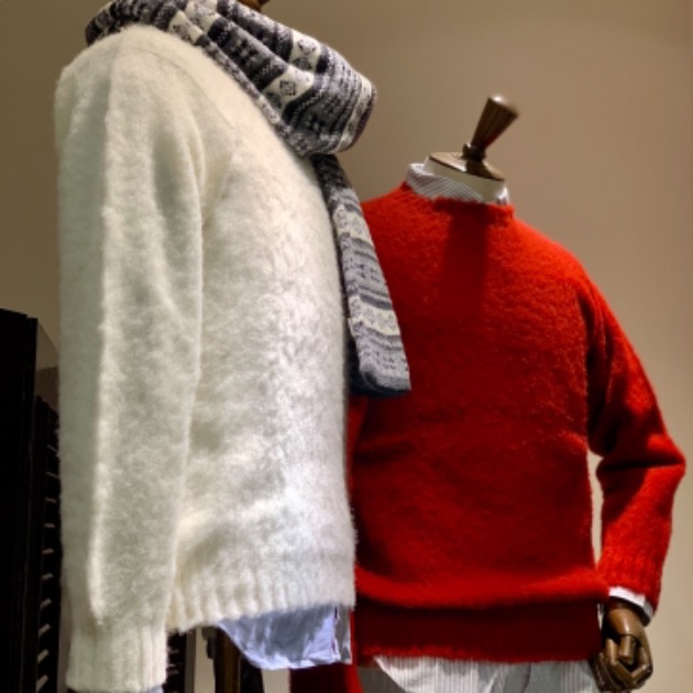 今年は何色？ BEAMS PLUS SHETLAND WOOL KNITWEAR｜ビームス プラス