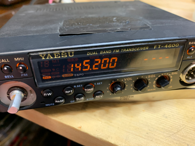 デュアルバンドトランシーバー YAESU FT-4600 の修理 －FINAL－ - Tom