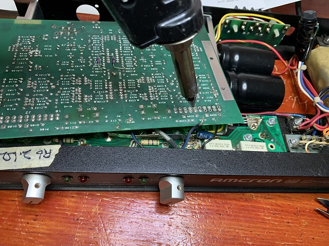 AMCRON （CROWN) パワーアンプ D-45の修理 ーその4ー - TomのブログⅡ