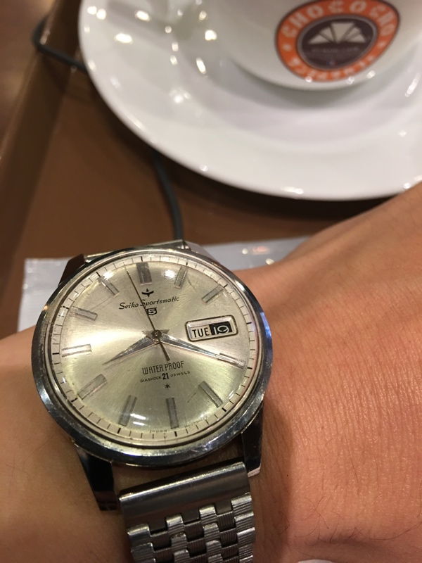 今日はスポーツマチックファイブ 6619-8970 セイコーSEIKOスポーツ