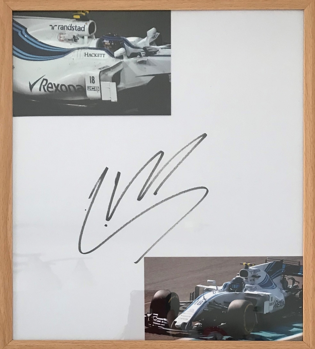 サイングッズ購入検討の参考に 直筆サイン ストロール編 - F1観戦記