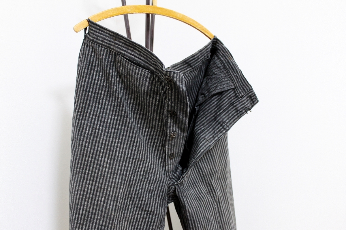 40s-50s FRENCH FARMERS TROUSERS / ヴィンテージ フランス