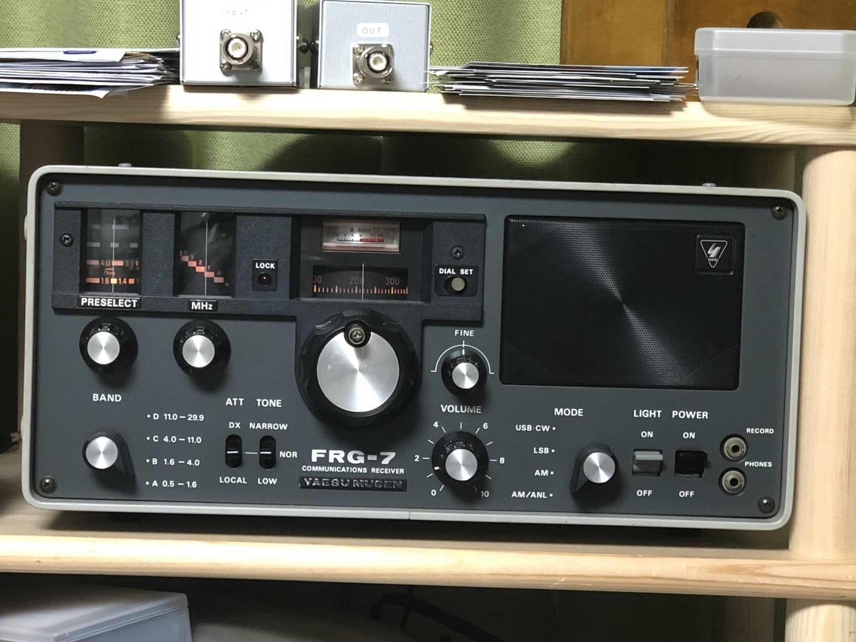 FRG-7 その壱：所有している前後期3台の現状 - JH3DRN 趣味の徒然