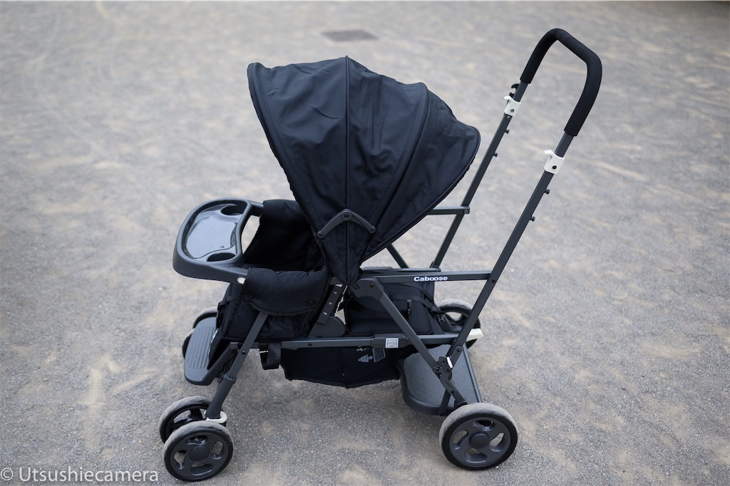 二人乗りベビーカー購入。joovy Caboose Graphite - ウツシエカメラ
