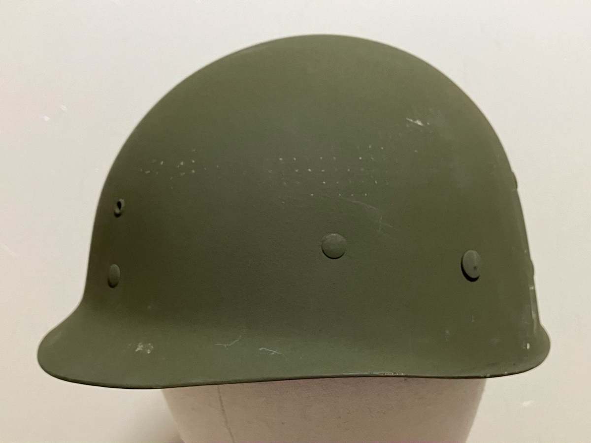 傑作ヘルメットです！【アメリカ軍装備品】M1ヘルメットセット（量産